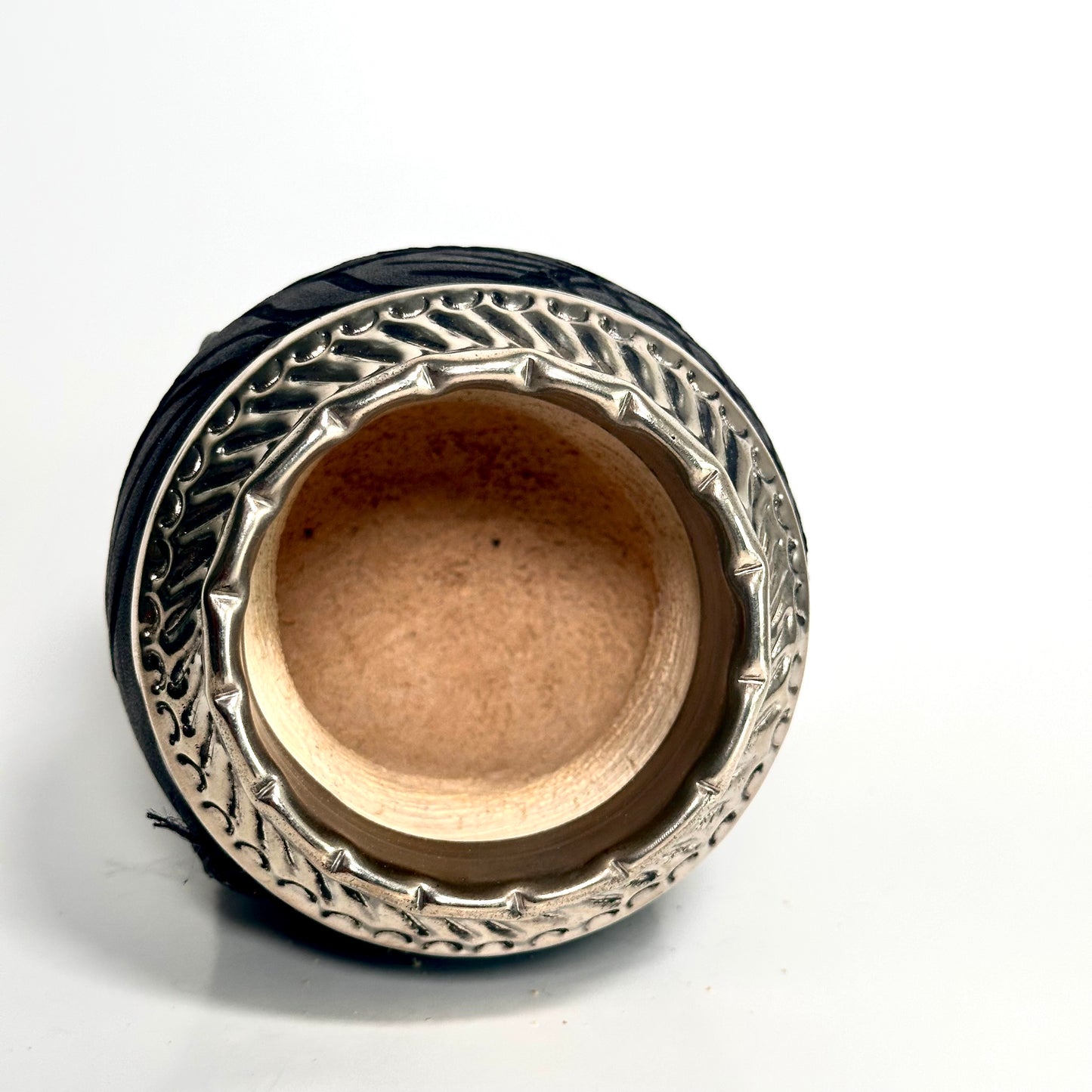 Mate Cup Argentino Torpedo con Base de metal.(With Straw)